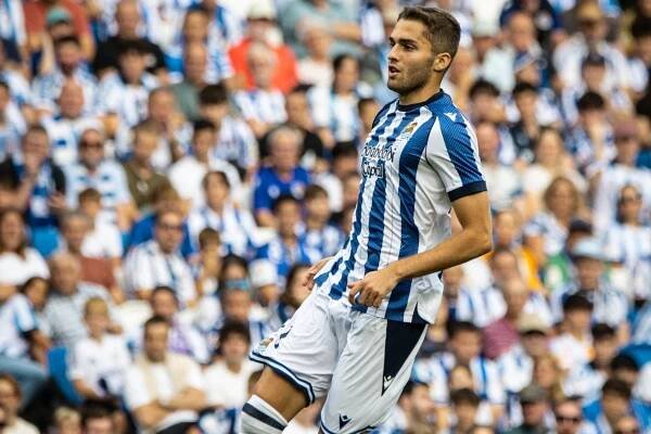 Arsen Zakharyan, durante el partido del sábado pasado contra el Real Madrid.