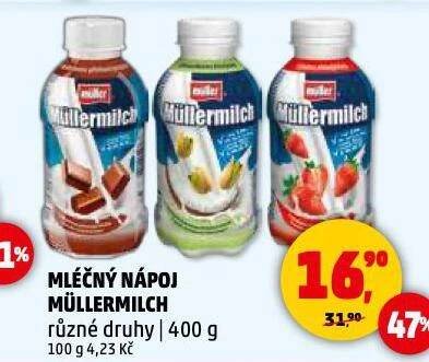 MÜLLERMILCH MLÉČNÝ NÁPOJ