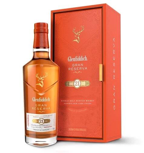 Glenfiddich 21YO Gran Reserva Single Malt Scotch Whisky 0,7L 40%