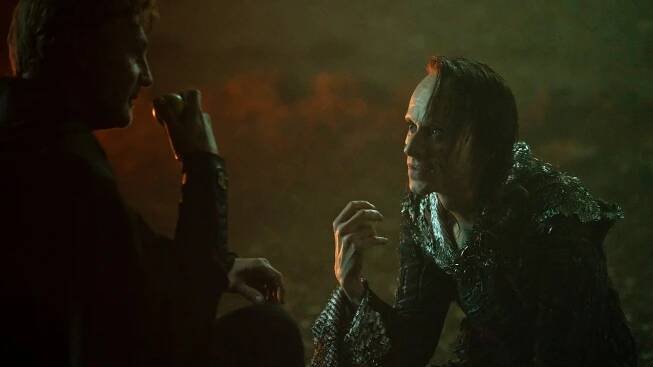 Britannia - Epizoda 7 - Z filmu - David Morrissey, Mackenzie Crook
