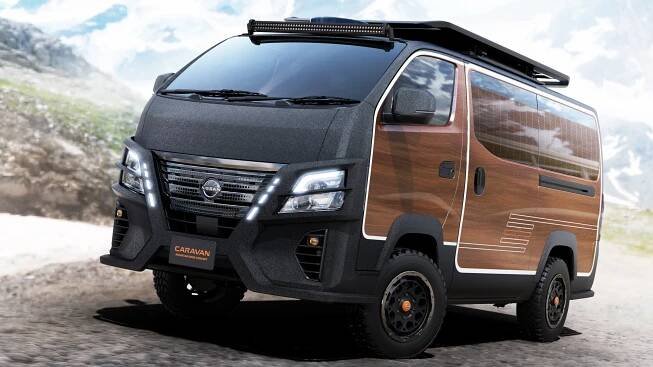 Nissan ukázal studie obytných vozů pro milovníky hor