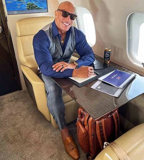 Dwayne Johnson Travels to N.Y.C. for 'Exciting' XFL Meeting Ahead of League's Relaunch