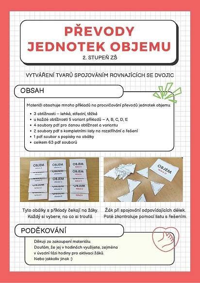 Převody jednotek objemu - Fyzika | UčiteléUčitelům.cz