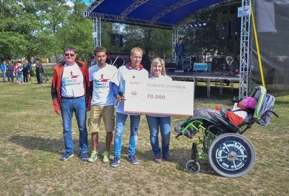 Na pomoc Lucince se vyběhalo více než 110 tisíc korun