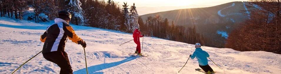 Skiareál Hochficht - 20 km sjezdovek