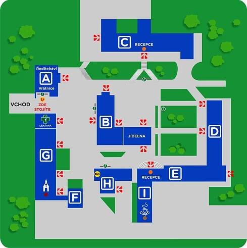 MAPA: Nemocnice Pardubice Mapa 