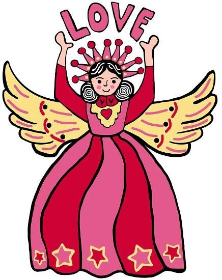 Love Angel Ornament