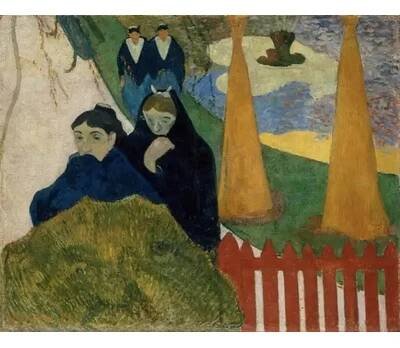 Obrazy - Gauguin, Paul: Staré ženy v Arles - reprodukce obrazu od 967 Kč - Heureka.cz