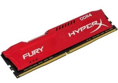 HyperX FURY 8GB DDR4 2133MHz červená / DIMM / CL14 / SR x8 / 1.2V