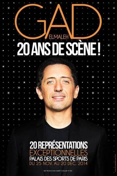 Gad Elmaleh : 20 ans de scène (2015)