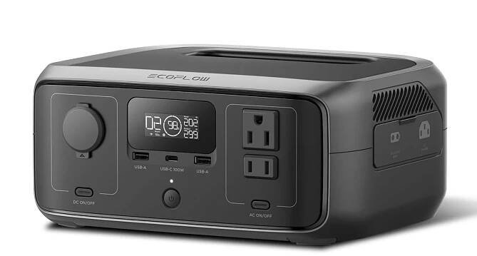 Amazon.com : EF ECOFLOW Portable Power Station RIVER 3, 245Wh LiFePO4 Battery Power Station, 300W Up to 600W AC Output