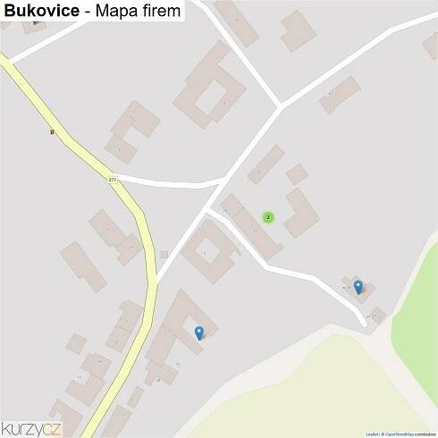Bukovice - mapy | Kurzy.cz