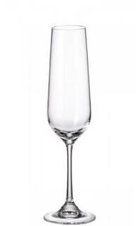 BOHEMIA CRYSTALITE Strix 200 ml - sklenička na sekt s možností potisku