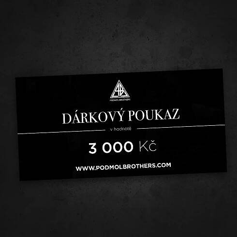 DÁRKOVÝ POUKAZ 3000KČ