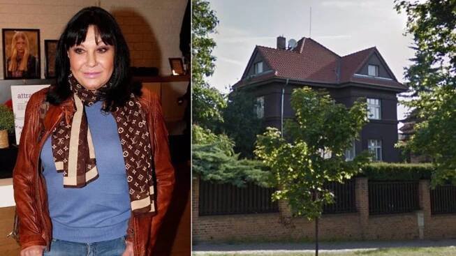 Honosná vila Dády Patrasové na Vinohradech: Třípatrový dům má jenom pro sebe