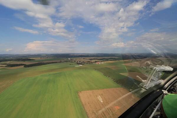 Na erpužickém letišti je také škola pro piloty