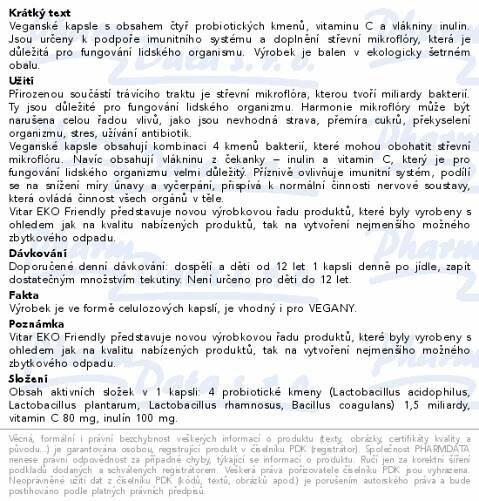 Vitar Probiotika EKO cps.30