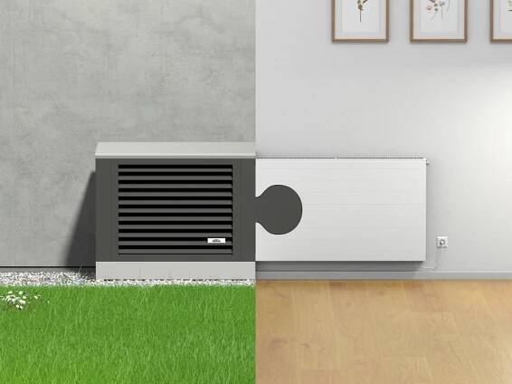 Wärmepumpe und Heizkörper als perfektes Duo | KERMI