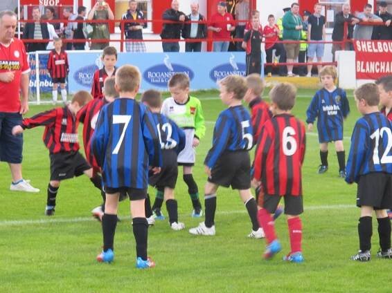 Shelbourne FC visit 2012 | Grange Woodbine Football Club
