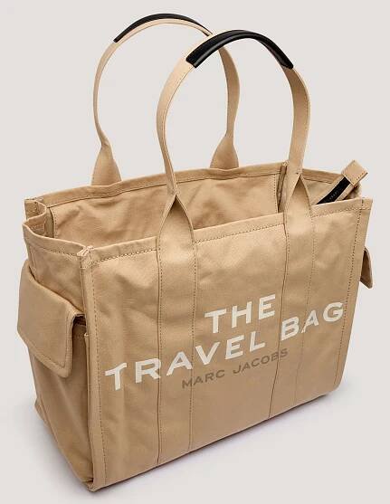 Cestovní taška The Canvas Travel Tote Bag Marc Jacobs | Béžová 2P5HTT021H03