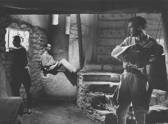 Tři bengálští jezdci - Z filmu - Richard Cromwell, Franchot Tone, Gary Cooper
