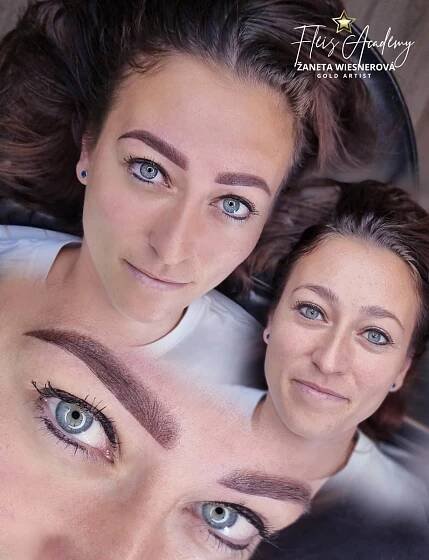 Obočí pudrové Hradec Králové | Permanentní make up Hořice