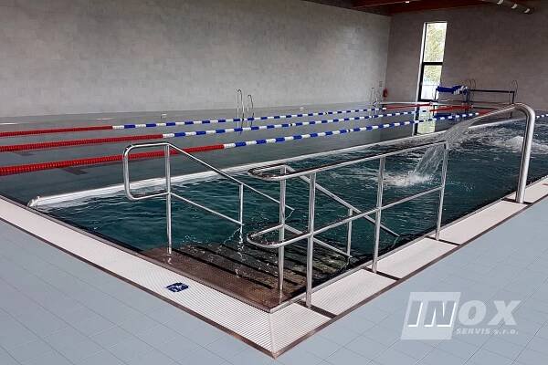 Krytý bazén Praha Radotín - Realizace | G-Team INOX SERVIS Bazény