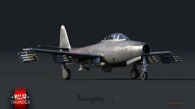 [PROFIL STROJE] F-84G Thunderjet: Planoucí rakeťák - Novinky - War Thunder