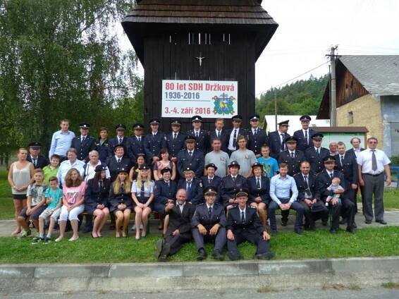 Oslavy 80 let SDH - Oficiální stránky obce DRŽKOVÁ
