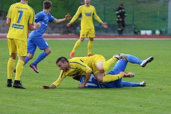 FOTO: V Kotlině rozhodla penalta, gól letěl do domácí branky