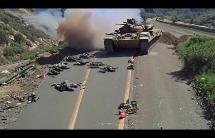 Ambush on the Bakhmut Main Road: Russian Tank convoy Wiped Out in a few seconds - ARMA 3 Milsim