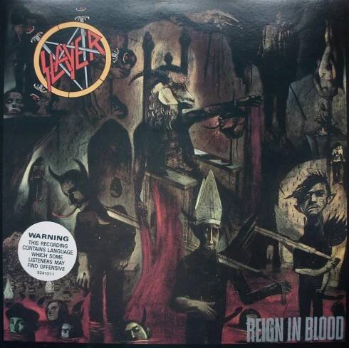 LP SLAYER  Reign In Blood - LP / Vinylové desky