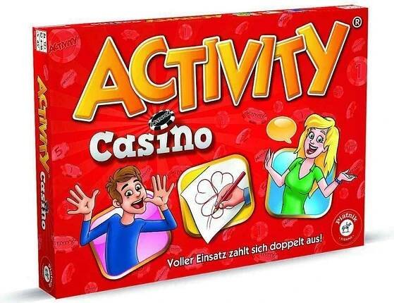 Piatnik Activity Kasino pro děti od 12 let Párty hra pro skupiny s žetony