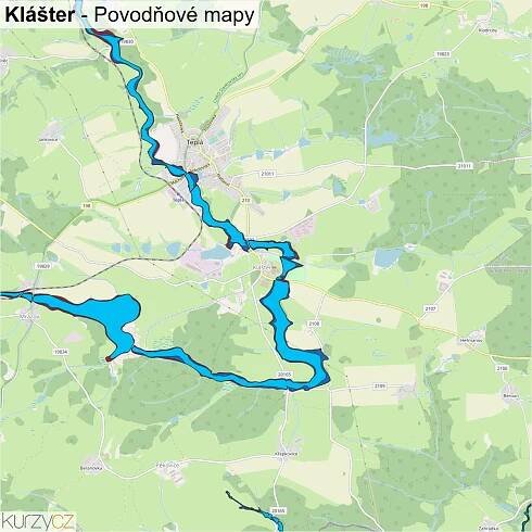 Klášter - mapy | Kurzy.cz