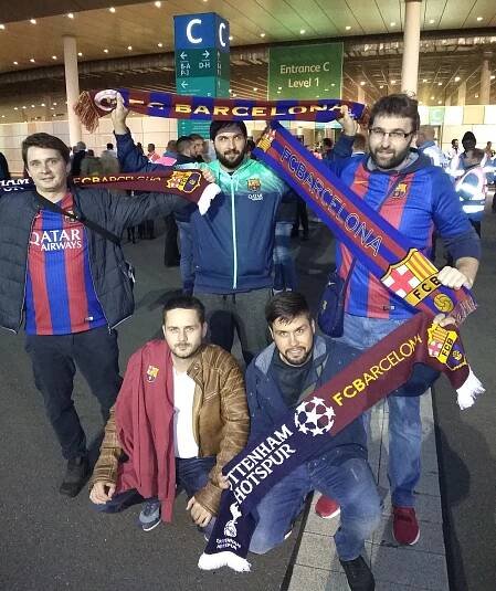 Galerie Londýn 2018 - Tottenham vs Barça | FCBarcelona.cz