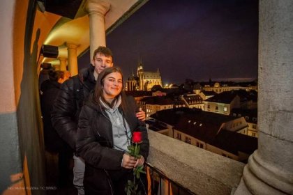 Valentýn na věži | TIC Brno