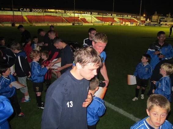 Shelbourne FC visit 2012 | Grange Woodbine Football Club