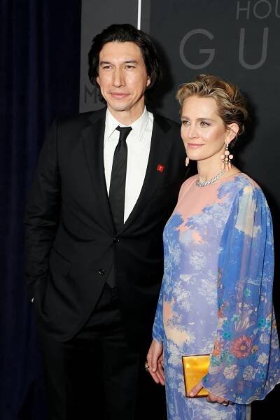 New York Premiere of "House of Gucci" on November 16, 2021 - Adam Driver, Joanne Tucker - Klan Gucci - Z akcí