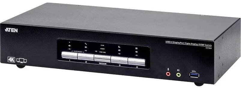 ATEN KVM-Umschalter přepínač KVM 4096 x 2160 Pixel