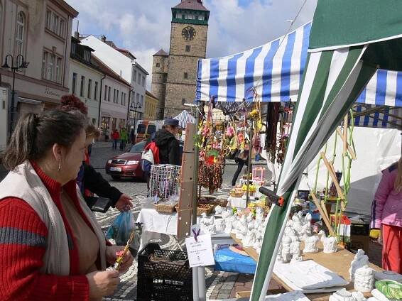 Velikonoční trhy v Jičíně ještě v sobotu