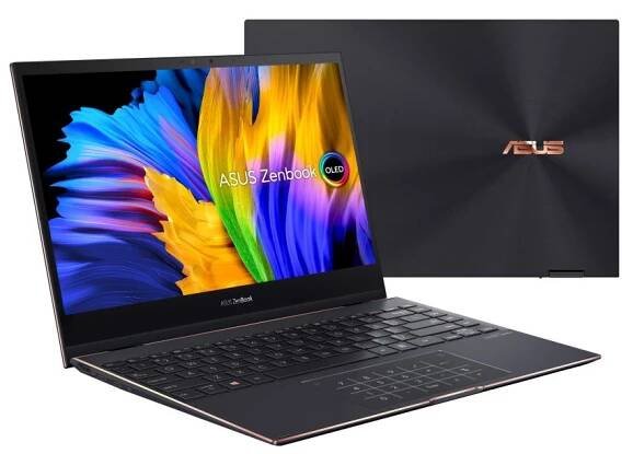 Notebook Asus ZenBook Flip S13 OLED černá barva

