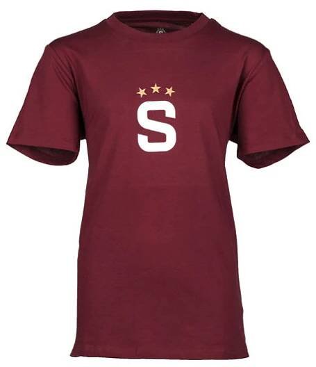 Triko Sparta basic "S" rudé dětské - AC Sparta Praha
