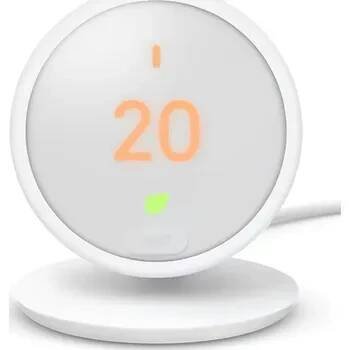 Termostat Chytrý termostat Google Nest Thermostat E HF001235-EX / Wi-Fi / 2,4 GHz/5 GHz / matný displej / bílá