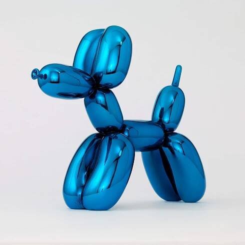 Balloon Dog (Blue)-Jeff Koons-1