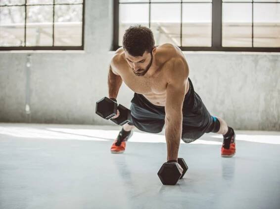Test Your Aerobic Capacity and Mental Toughness with this Dumbbell Burpee Challenge