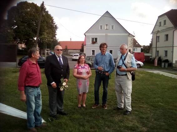 Zveřejnění pomníku rodiny Morche 2020 - Oficiální stránky Obce Stvolínky