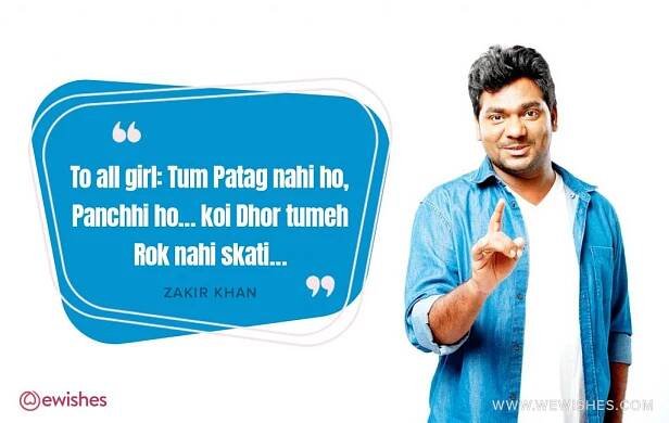 Zakir Khan Quotes: That Will Sakht You Forever - We Wishes