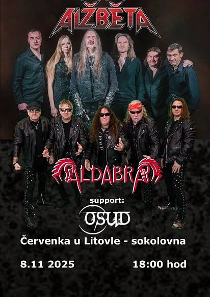 Alžběta + Aldabra tour – vstupenky
