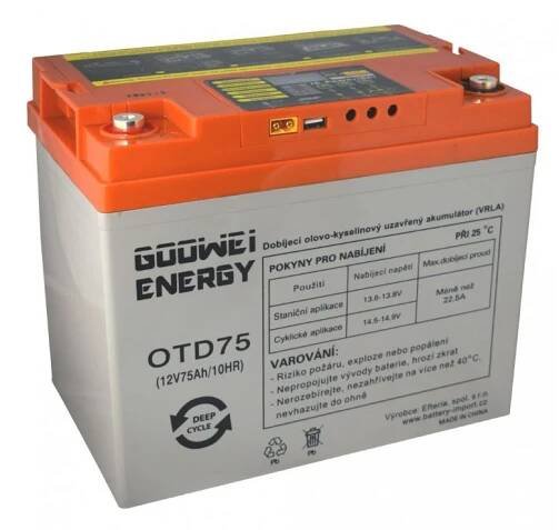 Goowei OTD75-12 12V 75Ah
