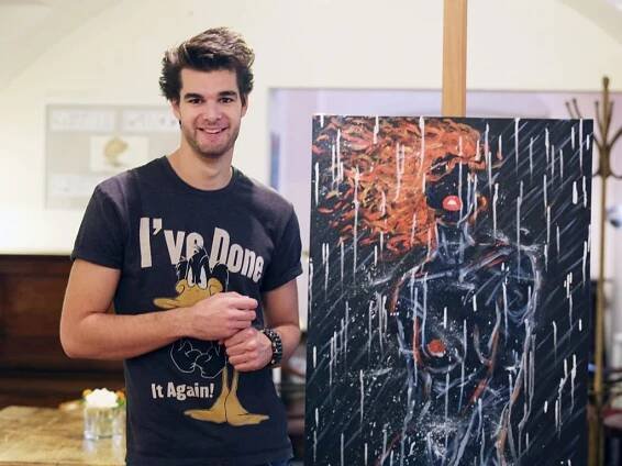 Jonáš Ledecký: Živí mě komiks, akty vystavuju kvůli tátovi